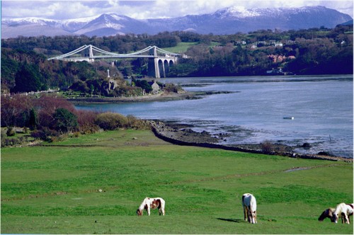 メナイ吊橋(Menai SuspensionBr)